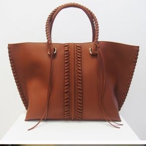Lionel for Anthropologie Celeste tote in cognac